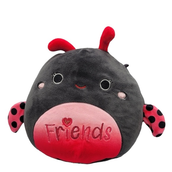 2022 Squishmallow Ladee the Lady bug Friends Plush 7.5” - Picture 2 of 5